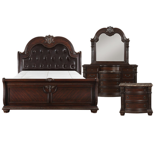 Brown Cavalier Bedroom Set