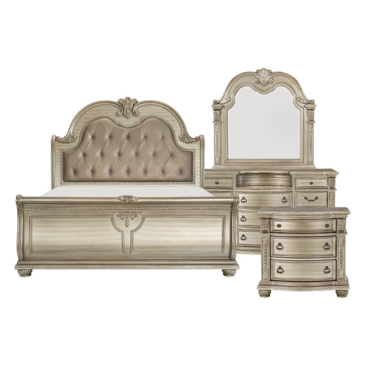 Gold Cavalier Bedroom Set