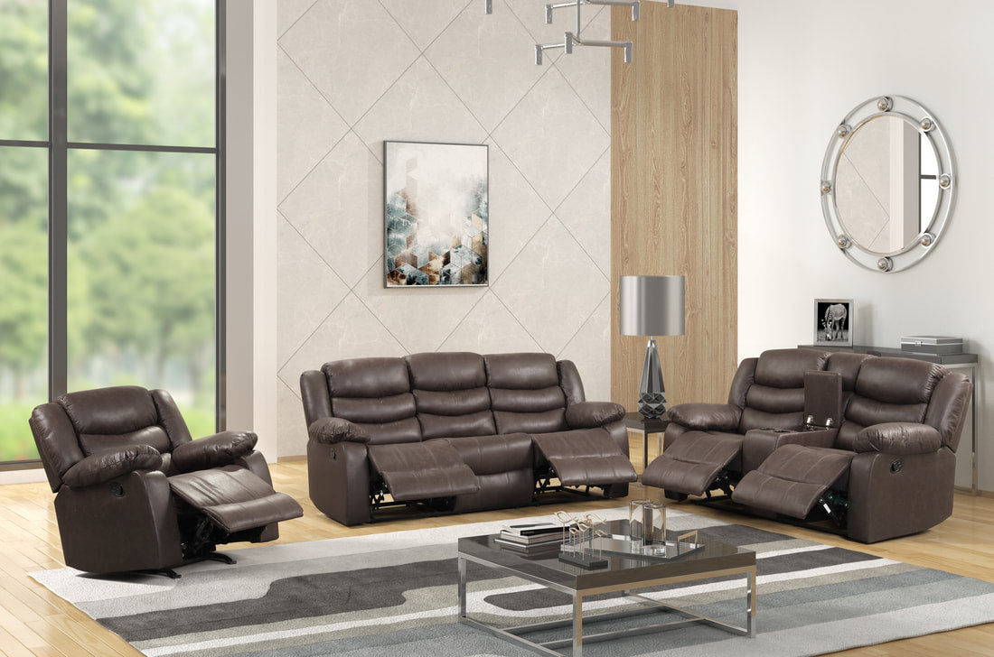 Country Living Room Set - 3 Pieces