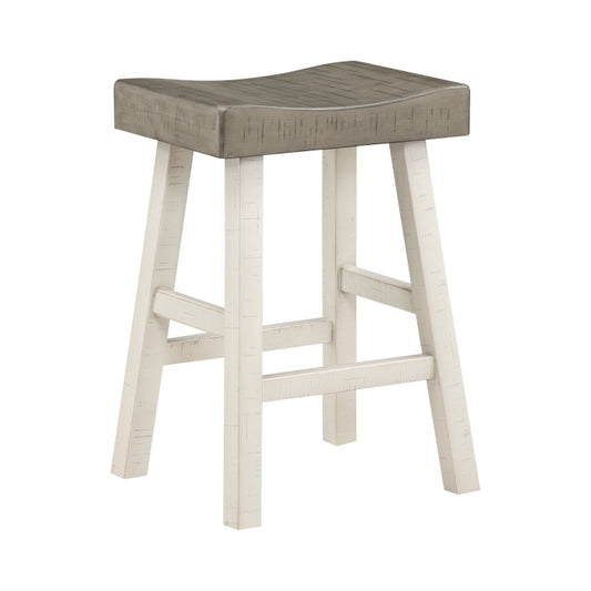 5687WTT-24 COUNTER HEIGHT STOOL - Set of 2