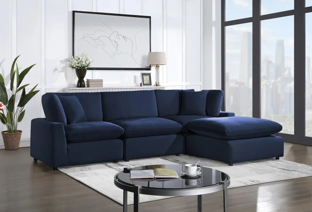 Sky - Navy / Velvet