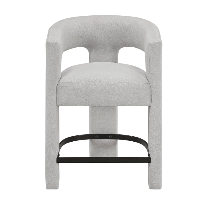 6054LG-24 CNTR HEIGHT STOOL, LIGHT GREY, 1PC/CTN