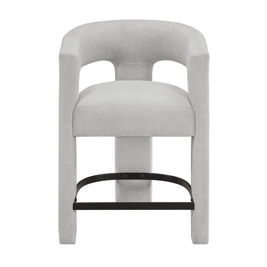 6054LG-24 CNTR HEIGHT STOOL, LIGHT GREY, 1PC/CTN
