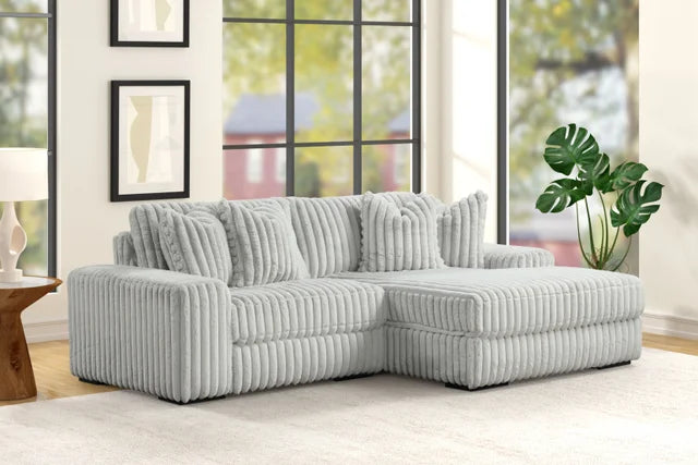 SUNDAY2 Gray 2PC Sectional