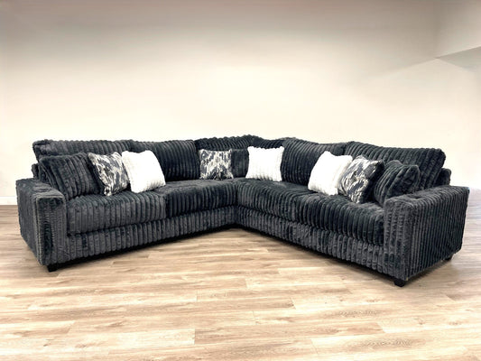 9600 -Charcoal Sectional