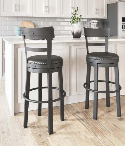 D546-630 - 30" BAR HEIGHT Swivel Barstool