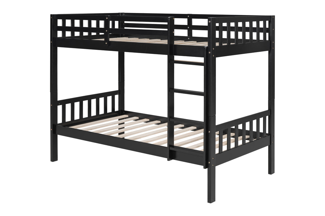 BB10 Twin/Twin Bunk Bed Black