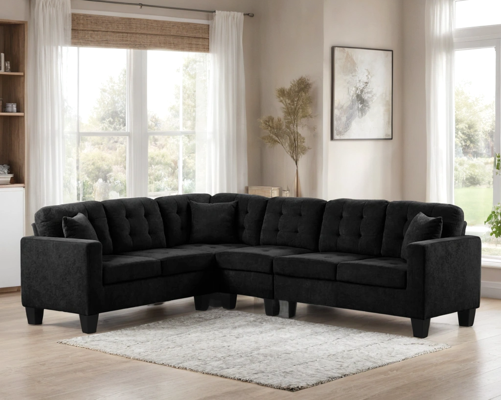 Logan Black - Sectional