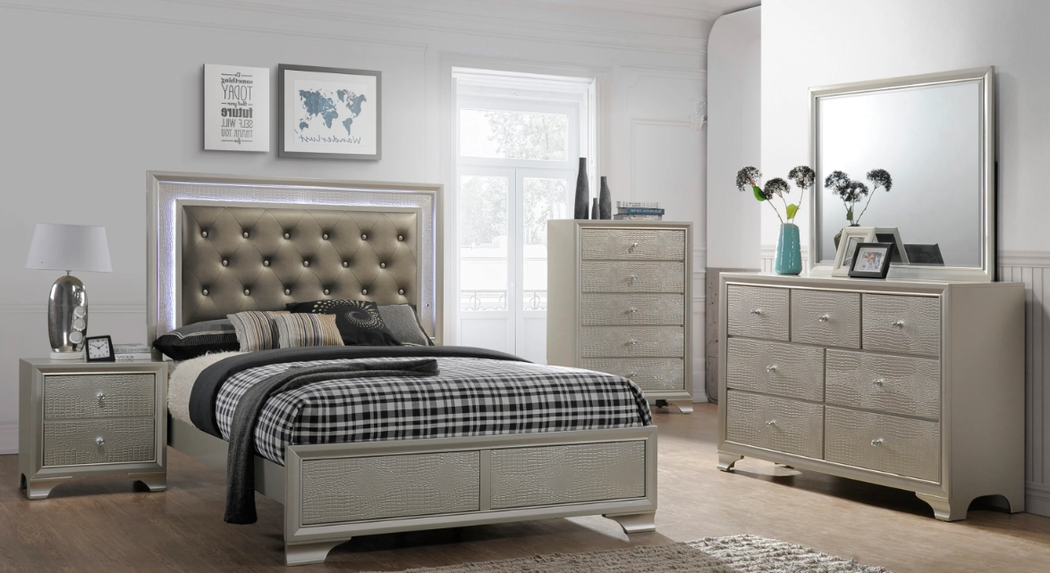 Lyssa 5 Piece Bedroom Set