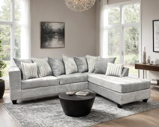 410 Sectional Gray