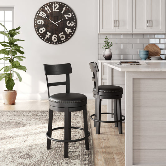 24" COUNTERHEIGHT Swivel Barstool
