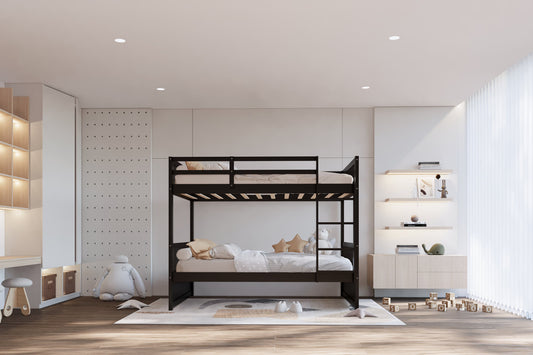 Twin/Twin Bunk Bed Black