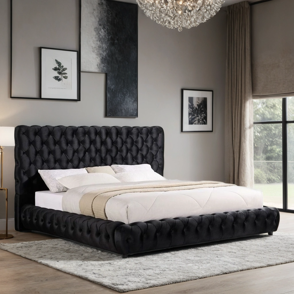 Dream black bed