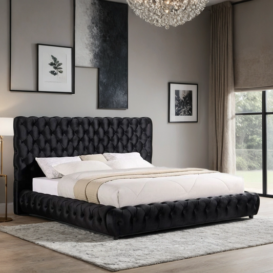 Dream black bed