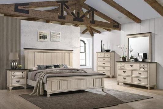 Country 5 Piece Bedroom Set