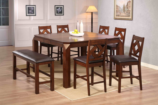 Diamond Counter Height 8 Piece Set