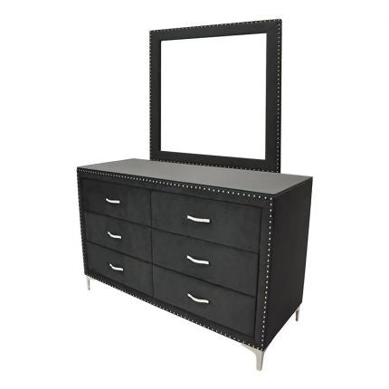 Lucinda Black 5 Piece Bedroom Set