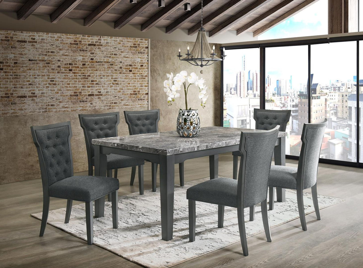 Malta 7 Piece Dining Set