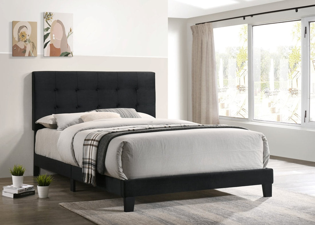 920Black Platform Bed