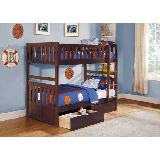 B2013DC Youth-Rowe Collection - Twin/Twin w/Drawers