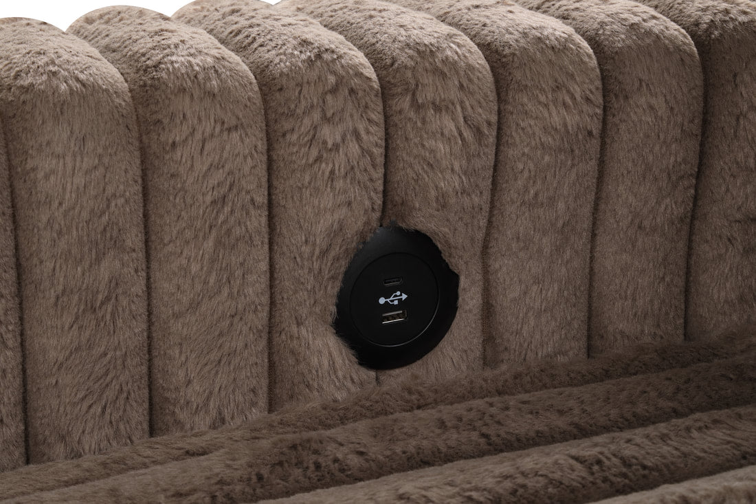 Forever Mocha Sectional With Pull-Out Bed **NEW ARRIVAL