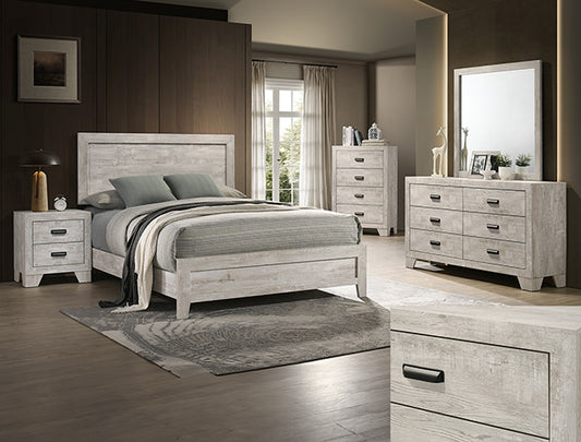 MILLIE BEDROOM GROUP-WHITE