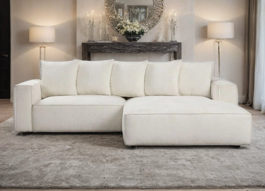 Romeo White Sectional
