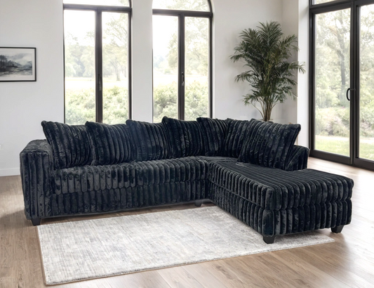 510 sectional - Black