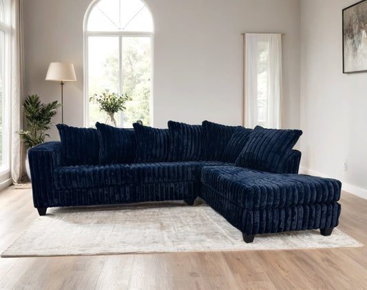 510 sectional - Navy