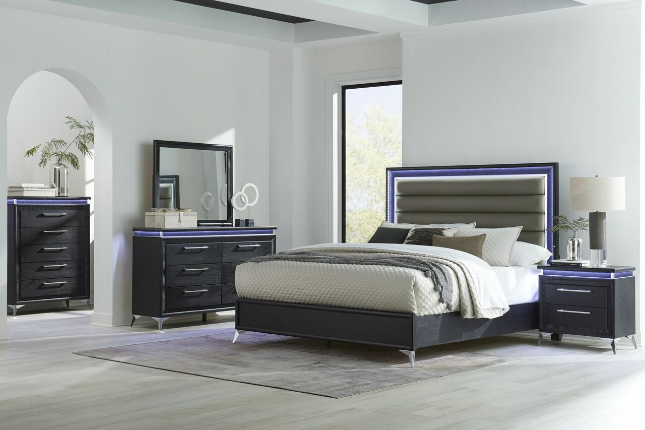 Electric 5 Piece Bedroom Set