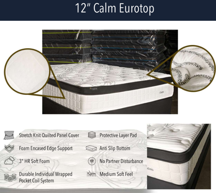 12” Calm Eurotop