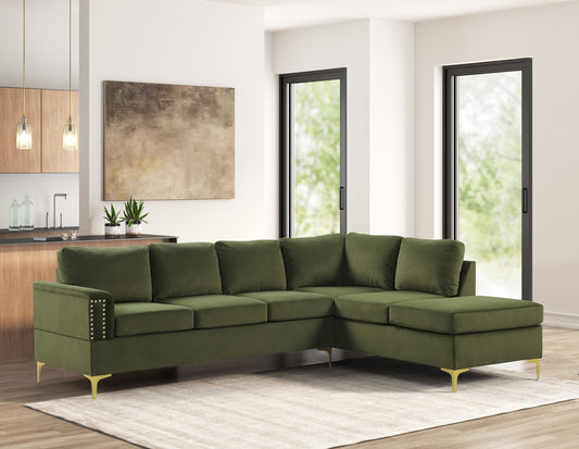Vogue Olive Sectional