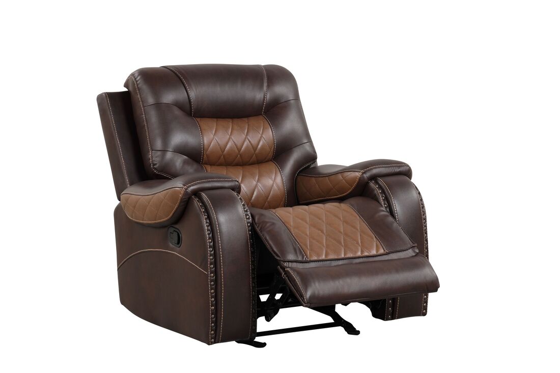 Brown OVERSIZED 3PC Reclining Set