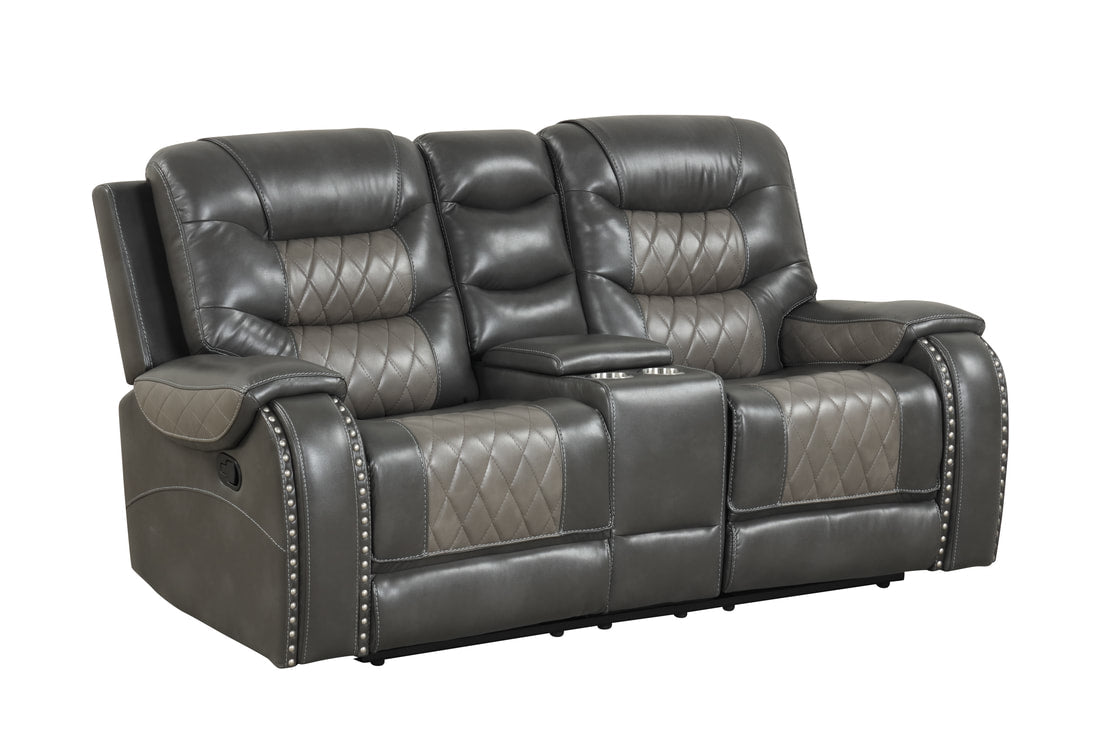 Gray OVERSIZED 3PC Reclining Set