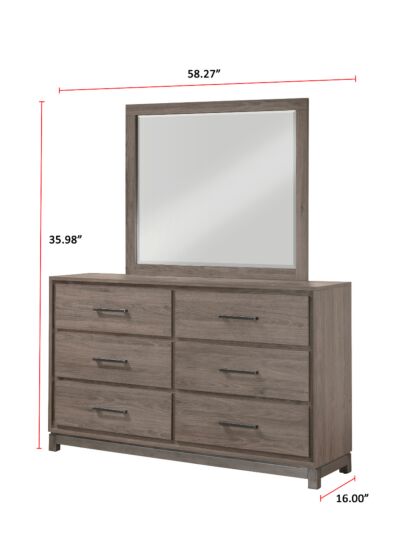 River 5 Piece Bedroom Set