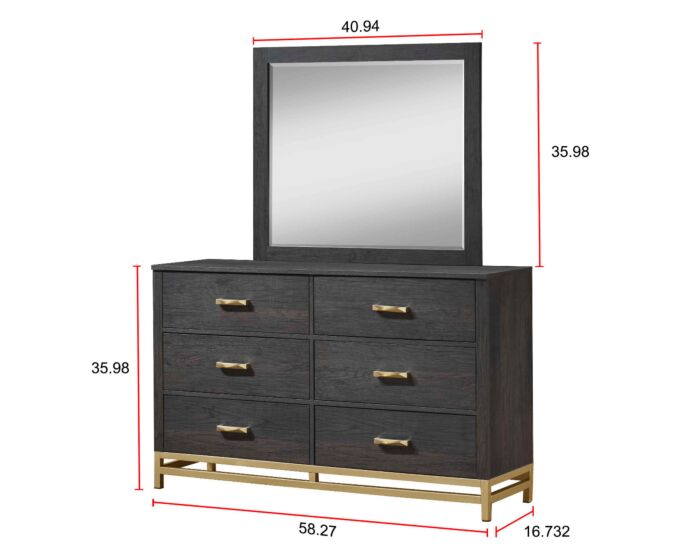 Trevor 5 Piece Bedroom Set