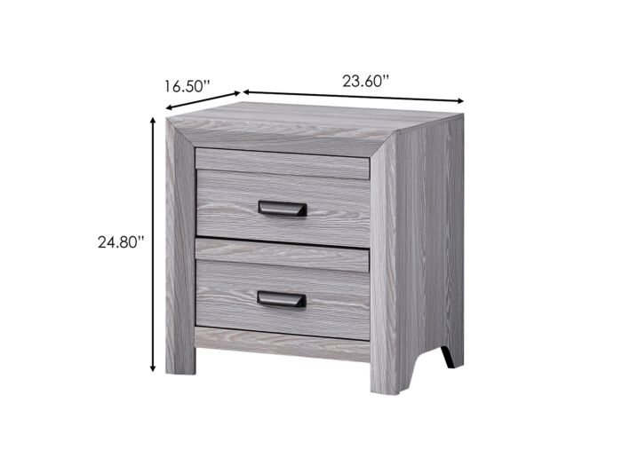 Adelaide Gray 5 Piece Bedroom Set