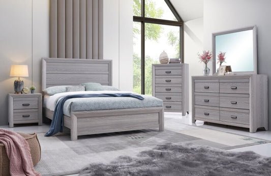 Adelaide Gray 5 Piece Bedroom Set