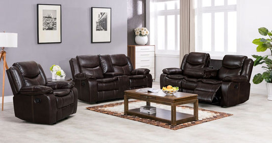 Reno Brown - 3PC Reclining Set