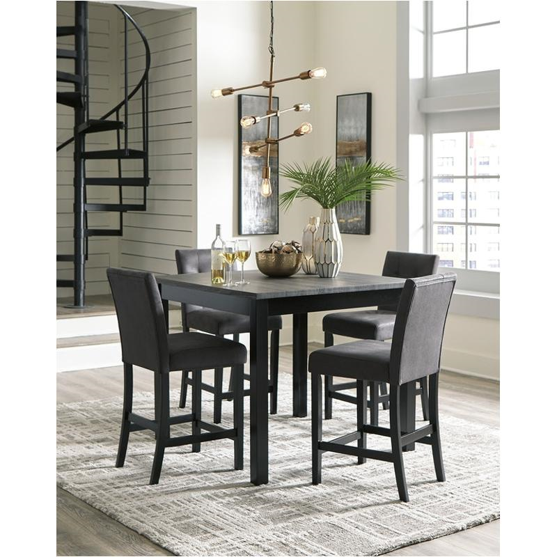 D199 Pub Table + 4 Chair Set