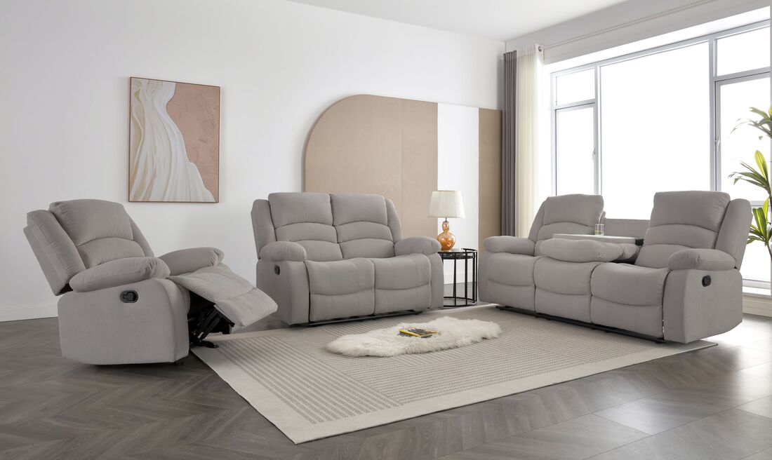 Dynamo2-STONE 3PC Reclining Set