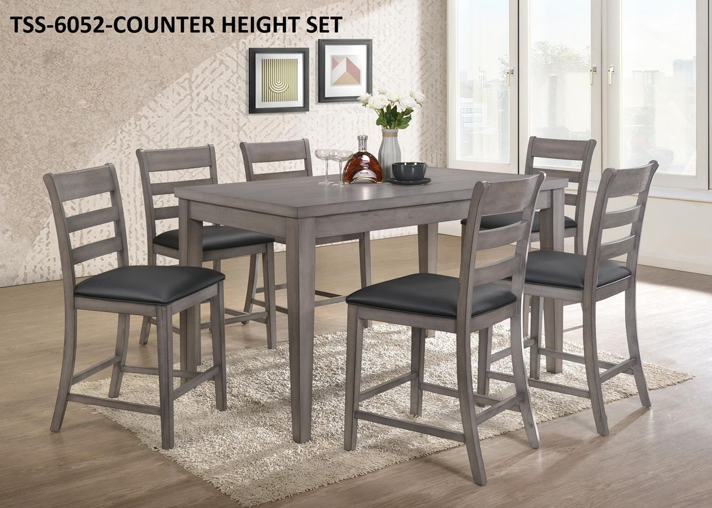 Conroe Counter Height 7 Piece Set