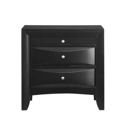 Emily Black 5 Piece Bedroom Set