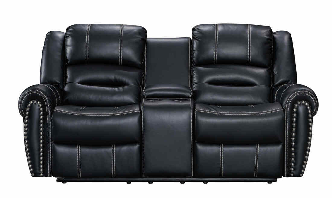 Lexington Black - 3PC Reclining Living Room