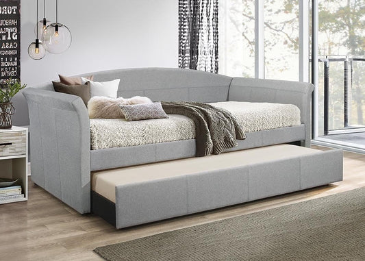 Gray Daybed with Trundle