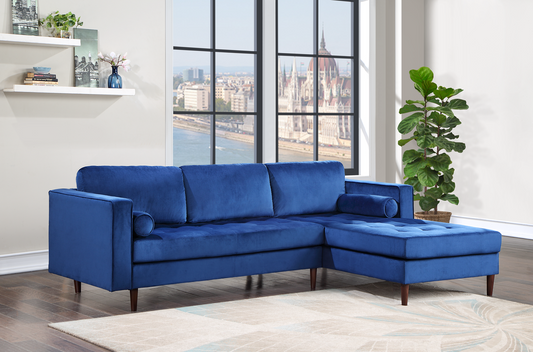 Roxy Blue Sectional