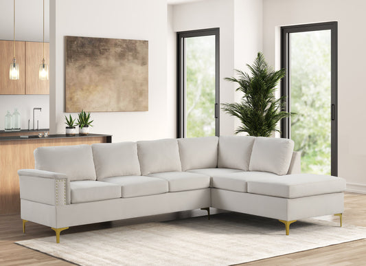 Vogue Cream Sectional