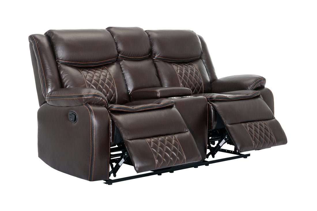 Weston Brown - 3PC Reclining Living Room Set